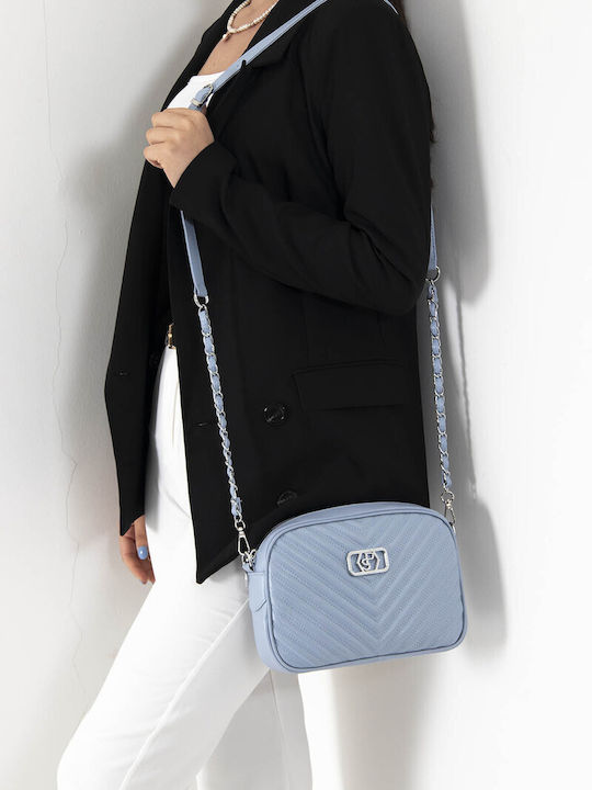 Silver & Polo Women's Bag Crossbody Light Blue