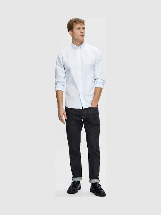 Men's Jeans Pants with Slim Fit Blue