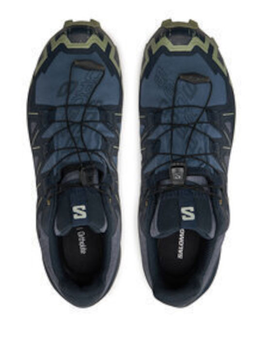 Salomon Speedcross 6 Gore-tex Bărbați Pantofi sport Trail Running Impermeabile cu Membrană Gore-Tex Grisaille / Carbon / Tea