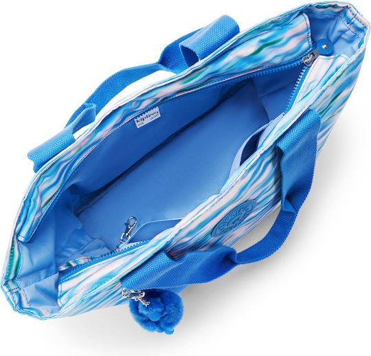 Kipling Σακ Βουαγιάζ Μπλε Υφασμάτινο Μ44xΠ17.5xΥ30εκ.