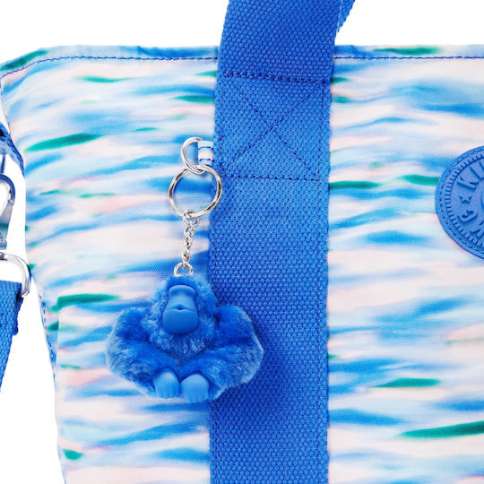 Kipling Σακ Βουαγιάζ Μπλε Υφασμάτινο Μ44xΠ17.5xΥ30εκ.