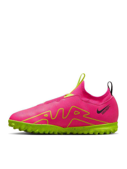 VAPOR 15 ACADEMY TF Παιδικά Ποδοσφαιρικά Παπούτσια με Σχάρα Pink Blast / Gridiron / Volt