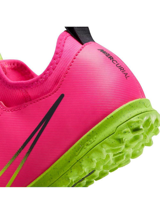 VAPOR 15 ACADEMY TF Παιδικά Ποδοσφαιρικά Παπούτσια με Σχάρα Pink Blast / Gridiron / Volt