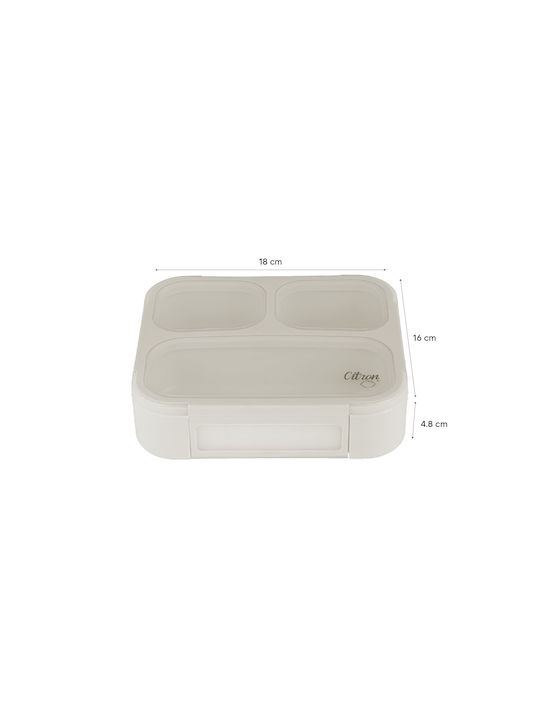 Citron Cutie pentru Mâncare Plastic Violet Potrivit pentru Cuptor cu Microunde 1buc