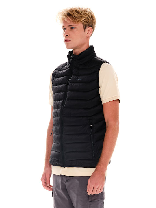 Sleeveless Winter Jacket Puffer Black