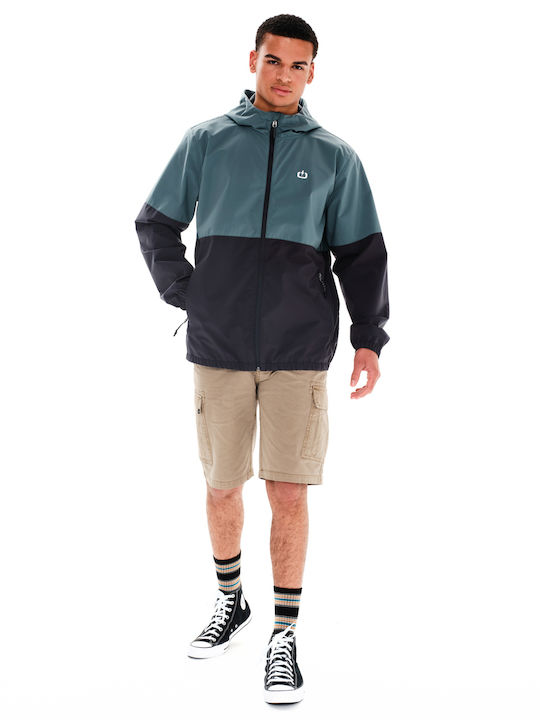 Jacket Waterproof EBONY/DUSTY GREEN
