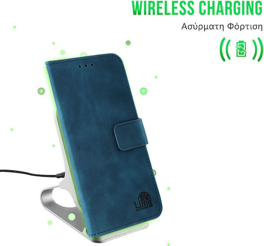 Lime Book Synthetic Leather / Silicone / Leather Green (Samsung A55 5G, A556)
