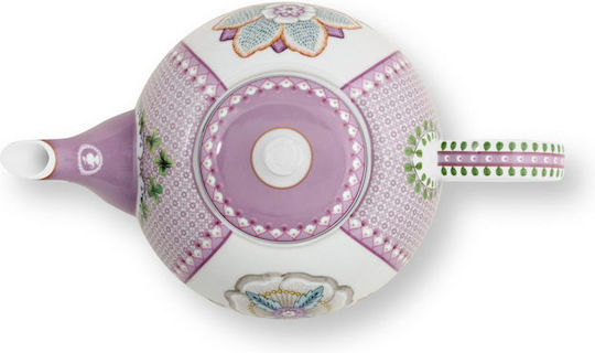 PiP Studio Porcelain Teapot Multicolour 1600ml