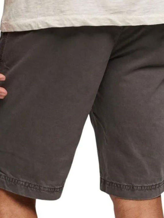 Ovin Vintage Officer Men's Shorts Chino Washed Grey