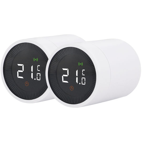 Unitec Electronic Thermostatic Radiator Valve with Wi-Fi for Radiator Body 1pcs