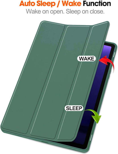 Revomag Flip Cover Verde Pentru Samsung Galaxy Tab S9 (FE) Plus 12,4 Inch (2023)