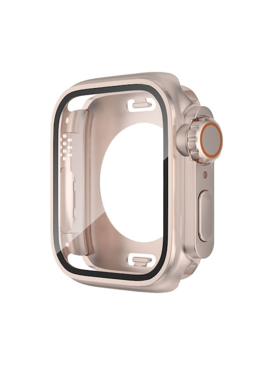 Πλαστική Θήκη σε Ροζ Χρυσό χρώμα για Apple Watch Series 6 / 5 / 4 / SE 40mm Πλαστική Θήκη σε Ροζ Χρυσό χρώμα για Apple Watch Series 6 / 5 / 4 / SE 40mm