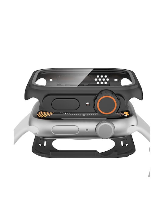 Пластмасов Калъф в Черен цвят за Apple Watch Series 6 / 5 / 4 / SE 40 мм