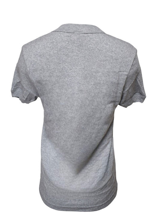 Apple Boxer Men's Short Sleeve Undershirt Gray