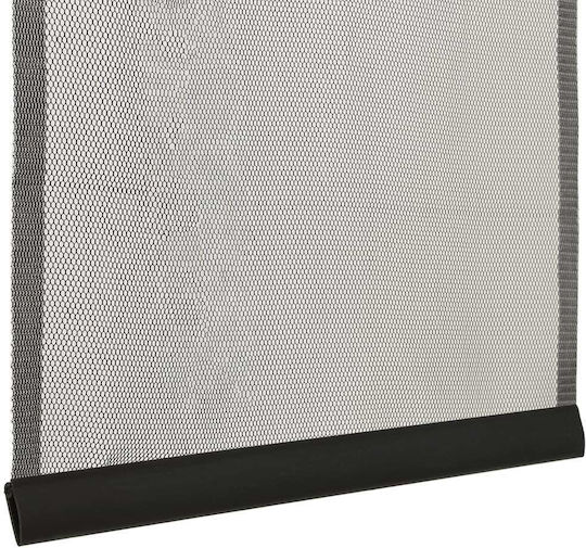 vidaXL Κουρτίνα Πόρτας από Ύφασμα Μαύρη 100x220cm 148710