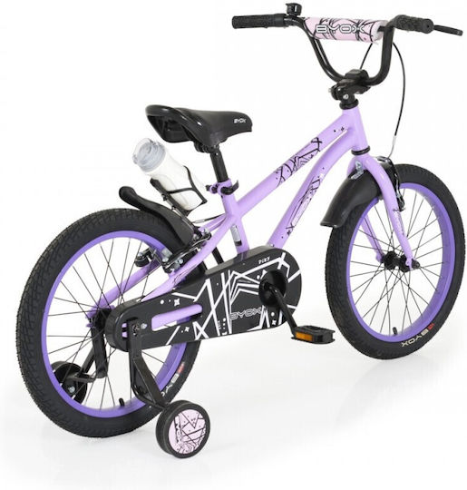 Byox Pixy 18" Kids Bicycle BMX Purple