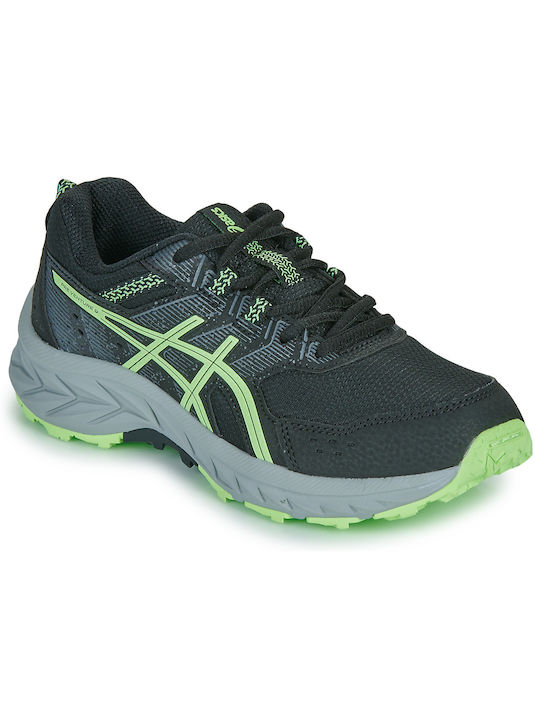 ASICS Αθλητικά Παιδικά Παπούτσια Running Pre-venture 9 Gs Μαύρα