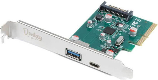 PCI Controller with USB 3.1 / USB 3.0 Port Donkey