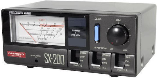 Diamond Antenna SWR/ Power Meter SX200