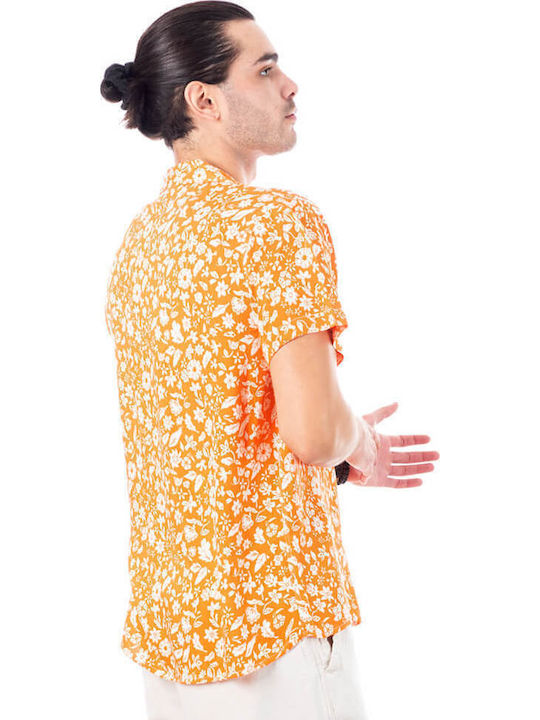 Short-sleeved Shirt Floral Multicolour