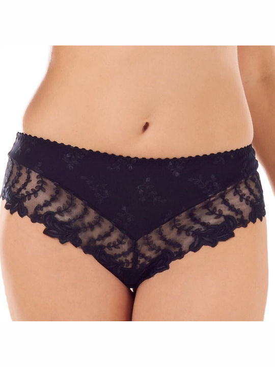 Women's Brazil with Lace Black