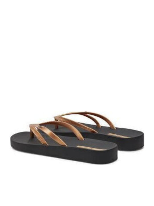 Bossa Soft Flip Flops In Gold Colour
