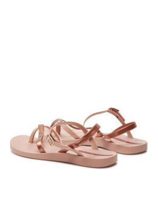 Fashion Sand Viii Σαγιονάρες σε στυλ Πέδιλα σε Ροζ Χρυσό Χρώμα