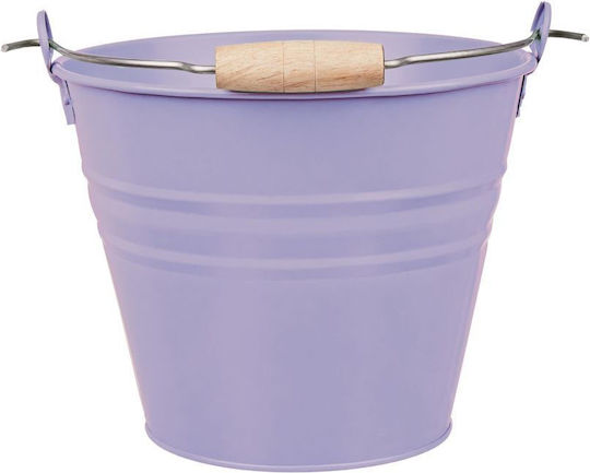 Butlers Plant Pot Metal Purple