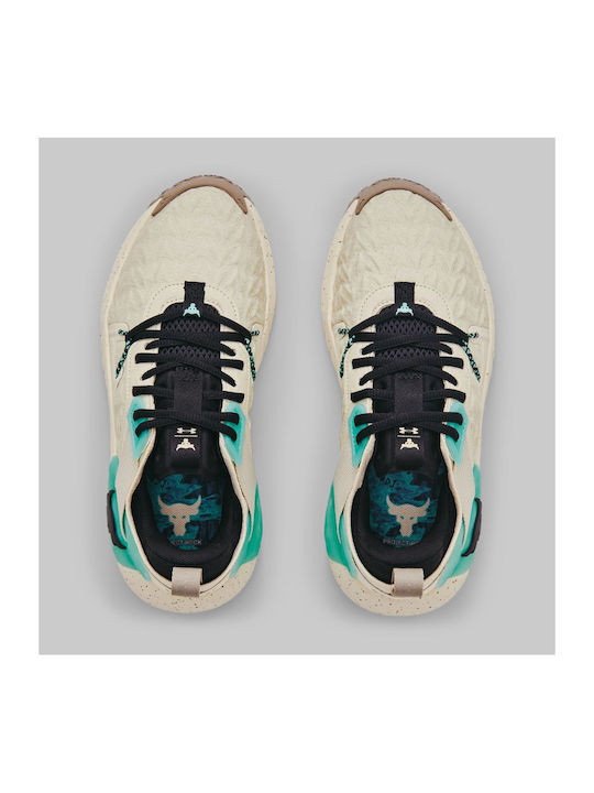 Project Rock 6 Damen Sportschuhe Training Beiges