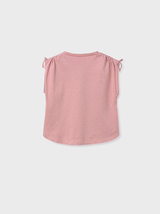 Mayoral Kids Blouse Sleeveless Pink