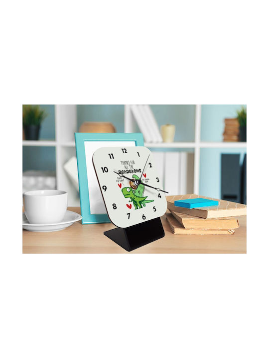 Koupakoupa Thanks For All The Roargasms Επιτραπέζιο Ρολόι KP_22517_clock-desk-square