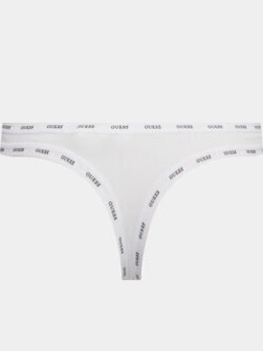 Γυναικεία String 3Pack Λευκό