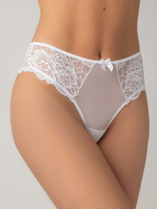 Femeie Slip cu Dantelă Lilac