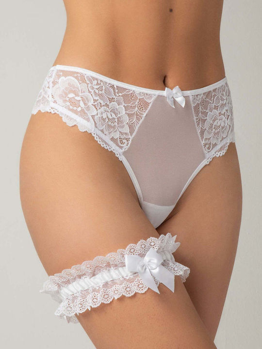 Femeie Slip cu Dantelă Lilac