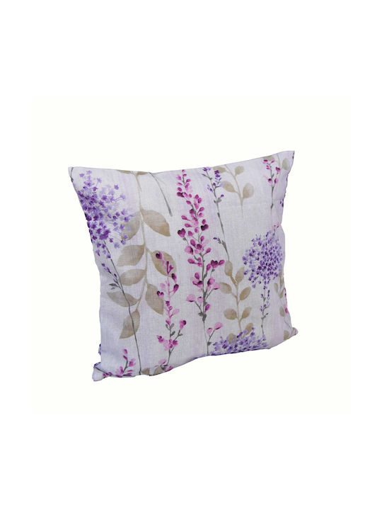 Decocraft Sofa-Kissen Lilly Flieder 45x45cm