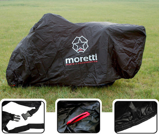 Moretti Waterproof Motorcycle Cover Large L246xW104xH127cm