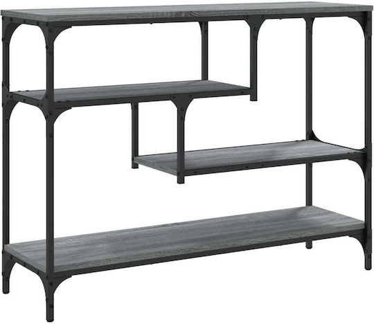 Metal Console Table Grey Sonoma L100xW30xH75cm