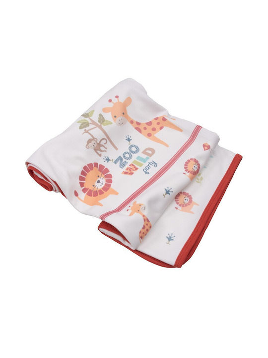 Kamtex Baby Kuscheldecke Orange 80x90cm.