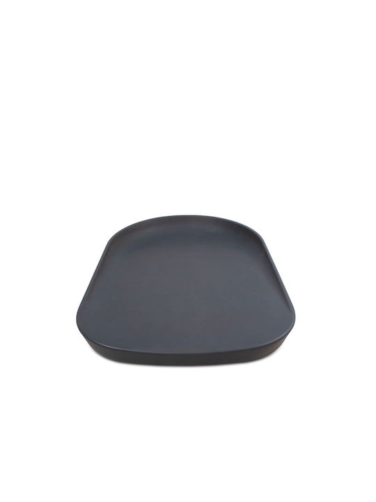 Filibabba Μαλακή Αλλαξιέρα από Ύφασμα Dark Grey 45x68cm