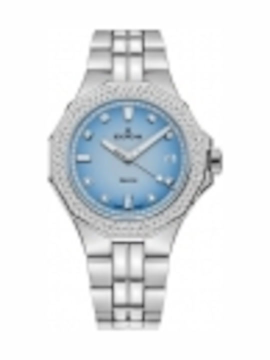 Edox Watch with Battery Mechanism