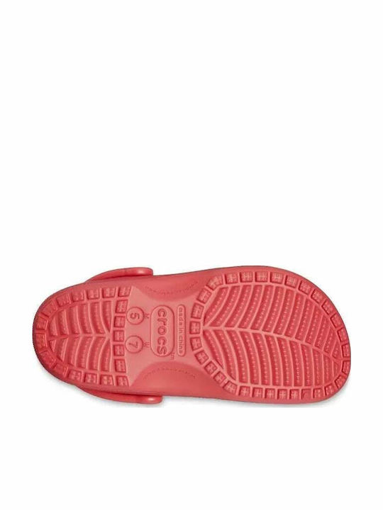Crocs Classic Clog Ανατομικά Σαμπό Κόκκινα