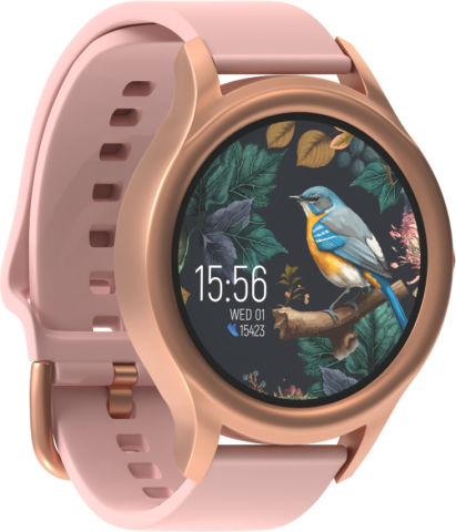 Forever ForeVive 3 SB-340 43mm Smartwatch με Παλμογράφο (Χρυσό)
