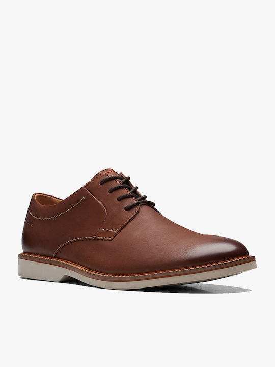 Atticus Men's Leather Casual Shoes Brown