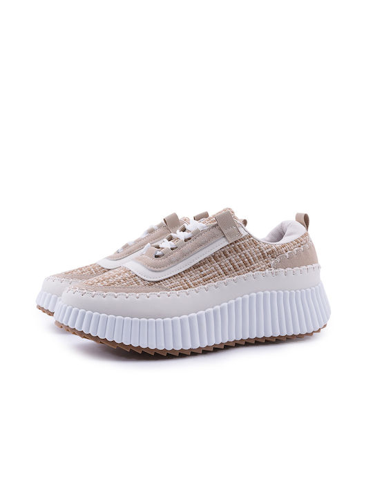 Love4shoes Sneakers Beige