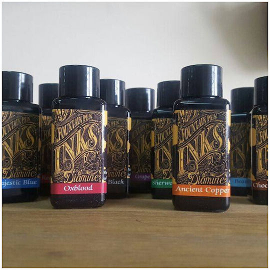 Diamine Replacement Ink for Pen in Turquoise color 30ml