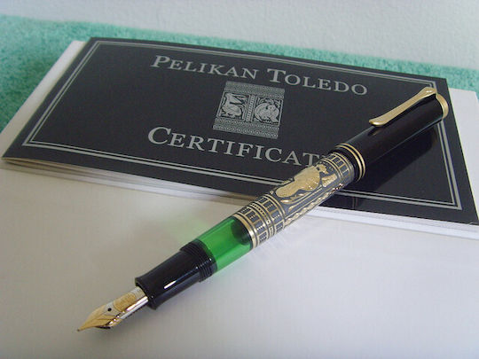 Pelikan Toledo M700 Πένα Γραφής Extra Fine Γκρι από Ατσάλι