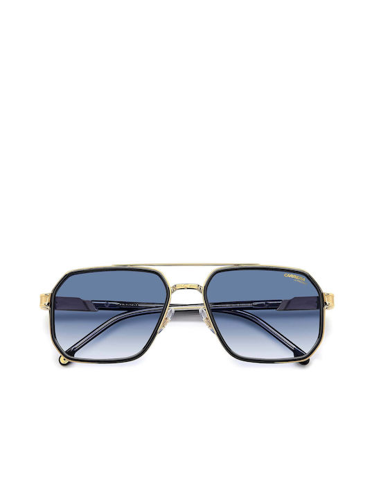 Carrera Men's Sunglasses with Gold Frame and Blue Gradient Lens 1069/S 2M2/08