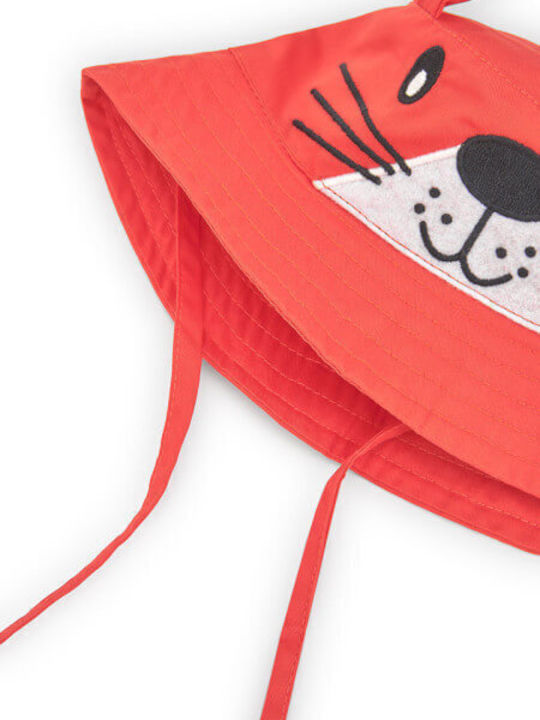 Boboli Kids' Hat Bucket Fabric Red