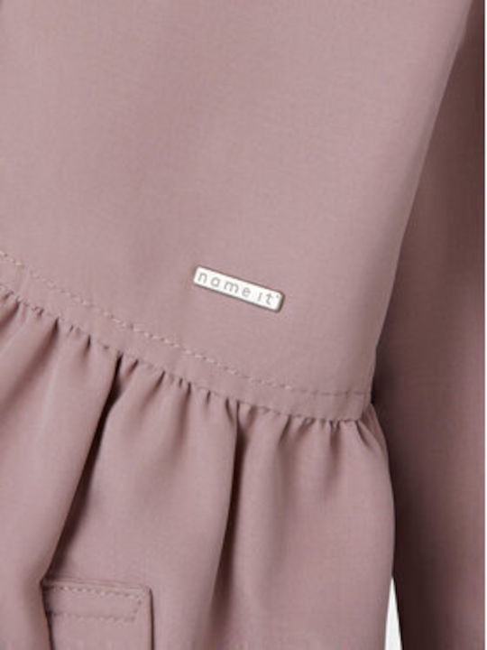 Kinder Mantel Pink