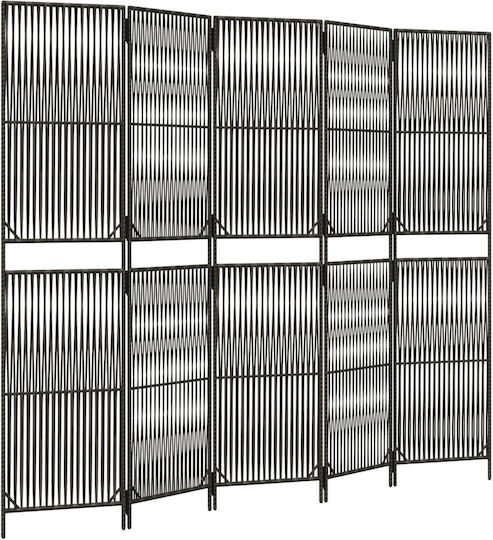 vidaXL Διακοσμητικό Παραβάν από Rattan 245x200cm